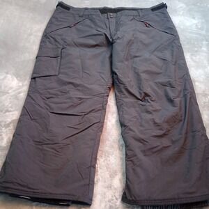Obermeyer Men's Premise Cargo Winter Ski Snow Pant 3XL Black Water Resistant Ski